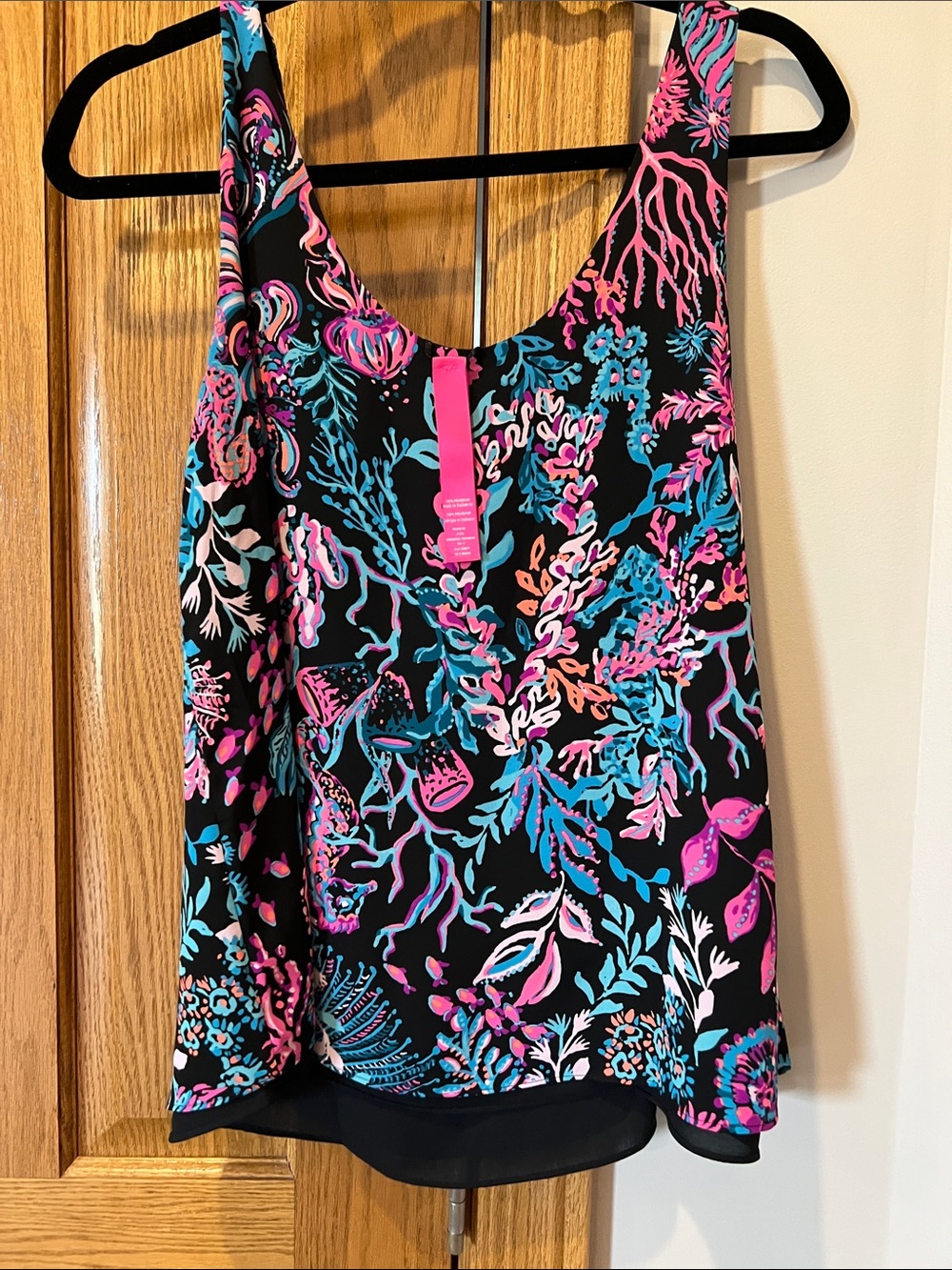Lilly Pulitzer reversible Florin tank